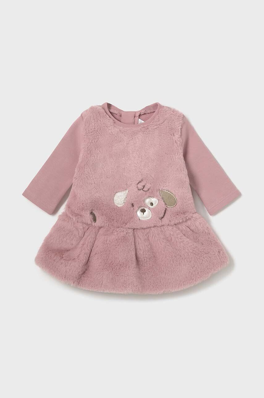 

Платье для новорожденных Mayoral Newborn, розовый
