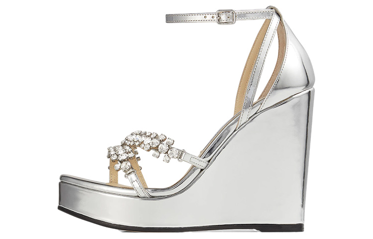 Сандалии Bing на танкетке 120 мм Jimmy Choo, Original Shoe Box Included