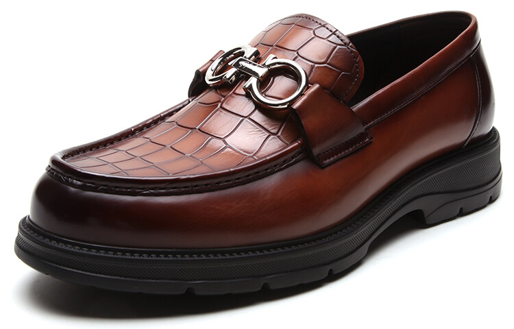 Туфли мужские Men"s Casual Men Low-Top Yellow-brown Satchi — фото 2