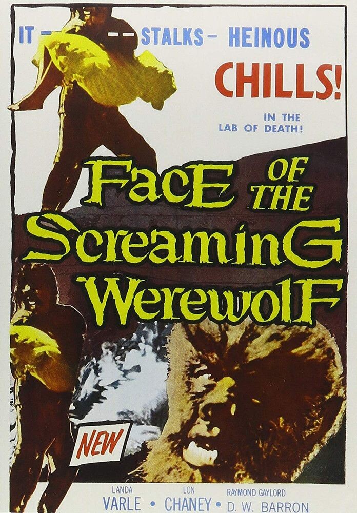 

Диск DVD Face Of The Screaming Werewolf