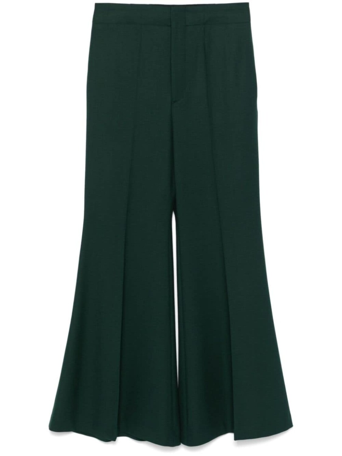

Victoria Beckham брюки широкого кроя, зеленый