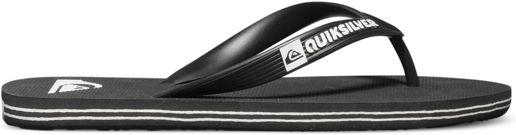 Мужские вьетнамки Quiksilver, белый/черный — фото 2