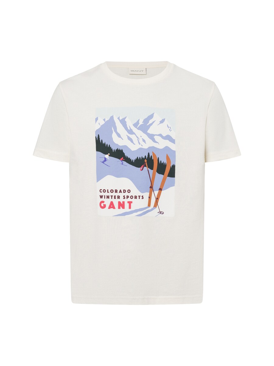 

Классическая футболка GANT Shirt, белый