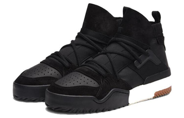 Кроссовки alexander wang x aw bball Adidas, черный — фото 2