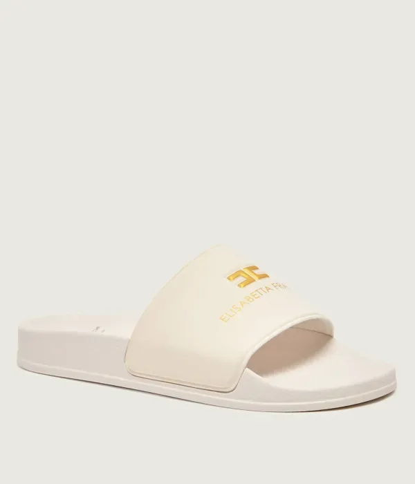 Тапочки Elisabetta Franchi, экрю