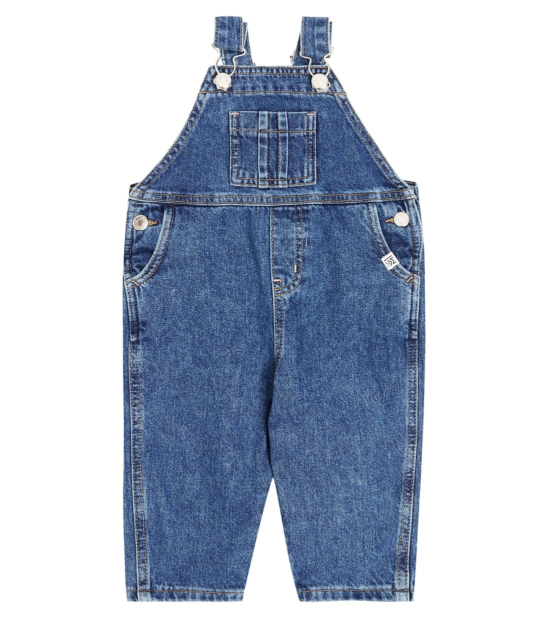

Джинсовый комбинезон baby mingo из хлопка Liewood, синий