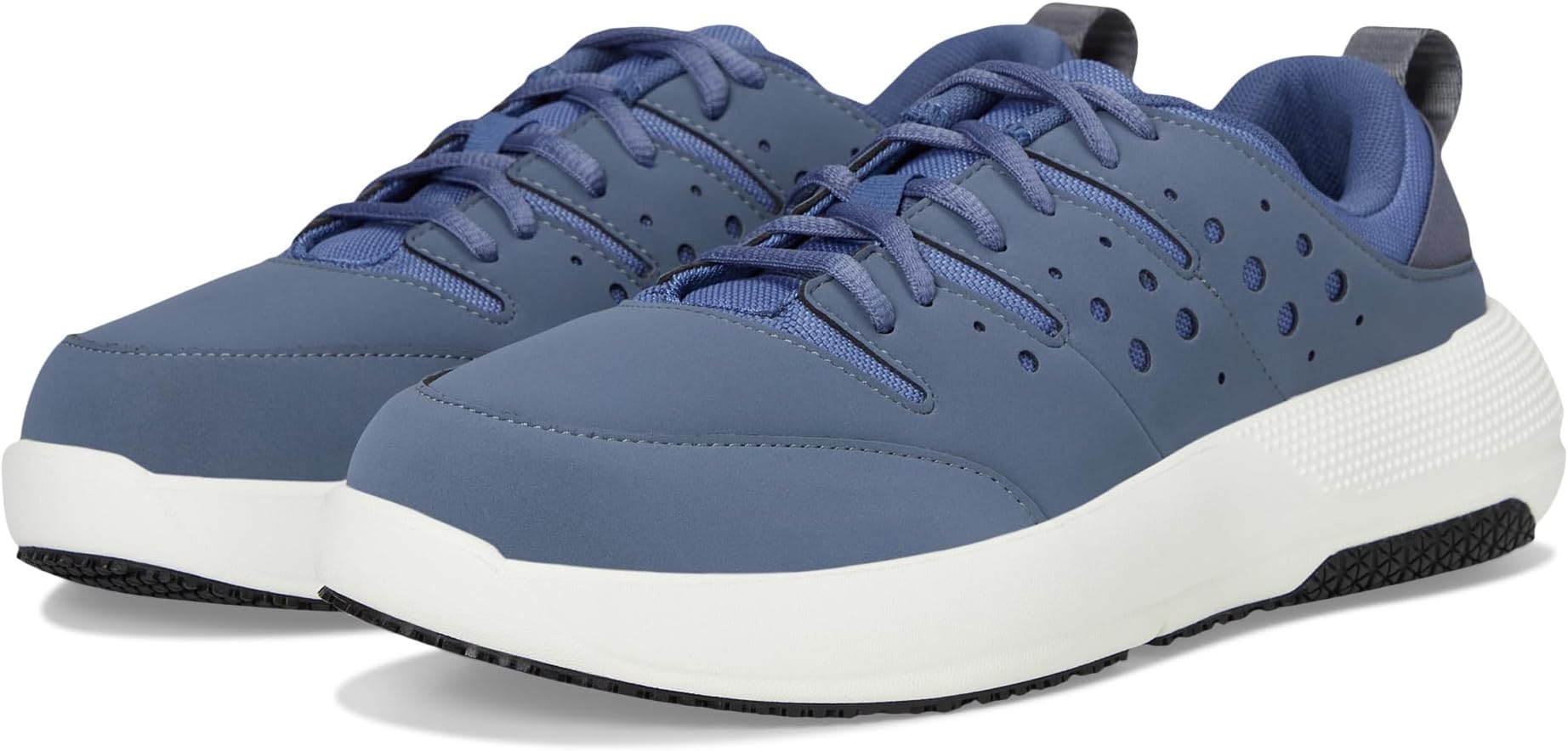 

Кроссовки Crocs Work On The Clock Work Sneaker, цвет Storm/Bijou Blue