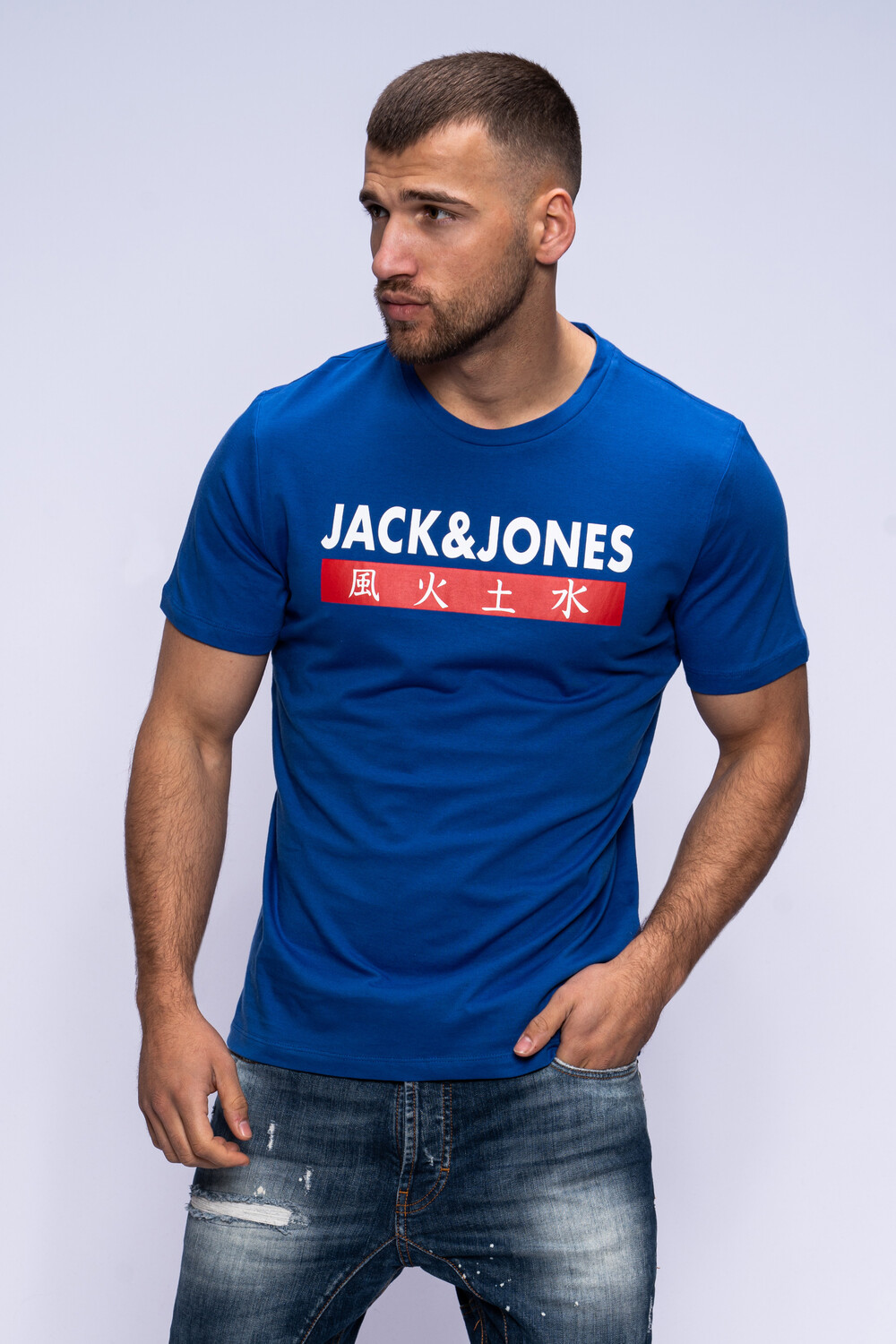 

Футболка Jack & Jones Print ELEMENTS TEE SS CREW NECK, цвет Surf The Web, Синий, Футболка Jack & Jones Print ELEMENTS TEE SS CREW NECK, цвет Surf The Web