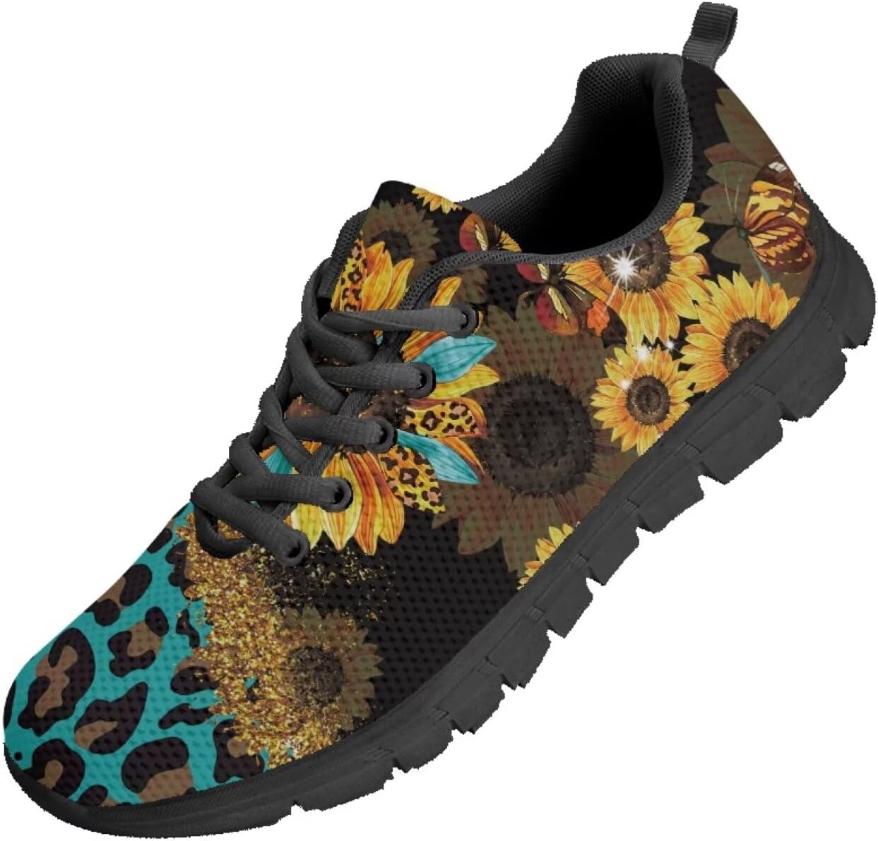 

Мужские кроссовки Funnydude Funny Print для бега, легкие осенние сникерсы, повседневная обувь для спортзала, Sunflower