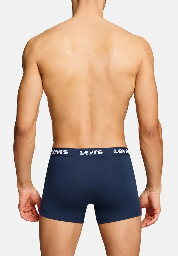 Трусы мужские Levis Repeat Logo Boxer 6 Pack, темно-синий — фото 2
