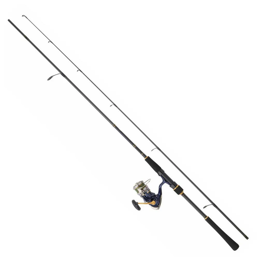 

Набор для спиннинга Daiwa Crest Tsuki JB 4 X CTSB902HMHFS+CT20LT5000CJBX4DG, серебряный
