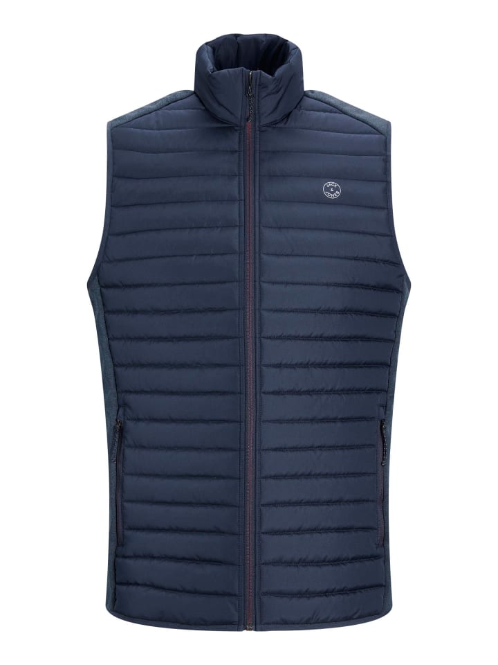 

Жилет JACK & JONES PLUS, темно-синий