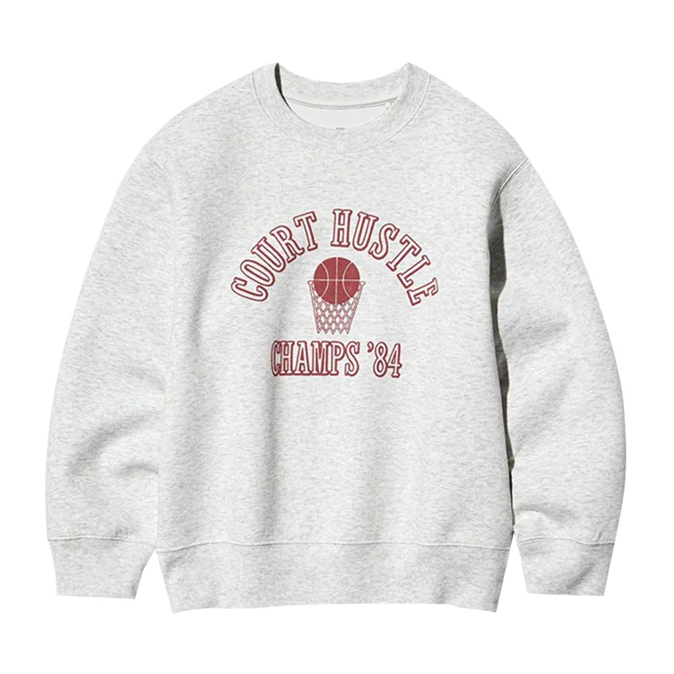 Детский худи UNIQLO, светло-серый