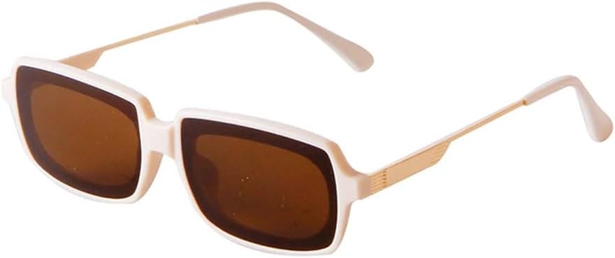 

Солнцезащитные очки LVTFCO прямоугольной формы для женщин, овальные солнцезащитные очки в винтажном стиле для мужчин и женщин, очки с защитой от УФ-излучения UV400, C2