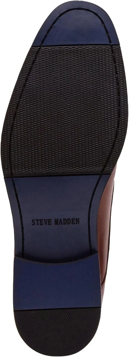 Мужские оксфорды Steve Madden Daedric, Tan Leather — фото 4