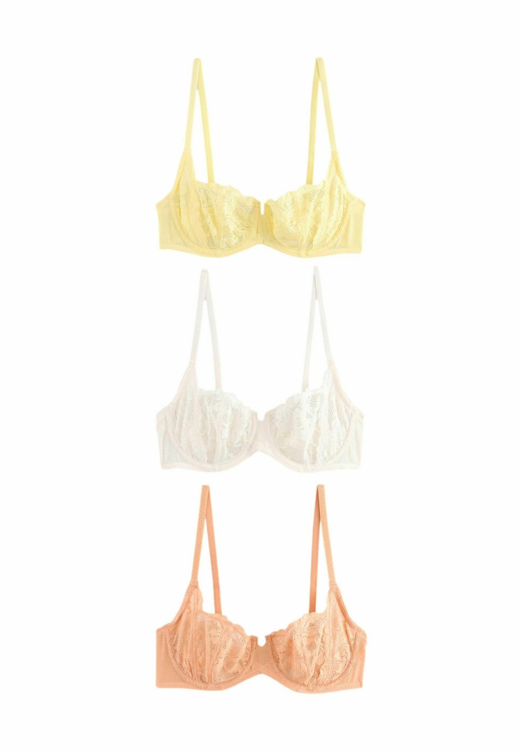 

Бюстгальтер на косточках 3 PACK Next, желтый