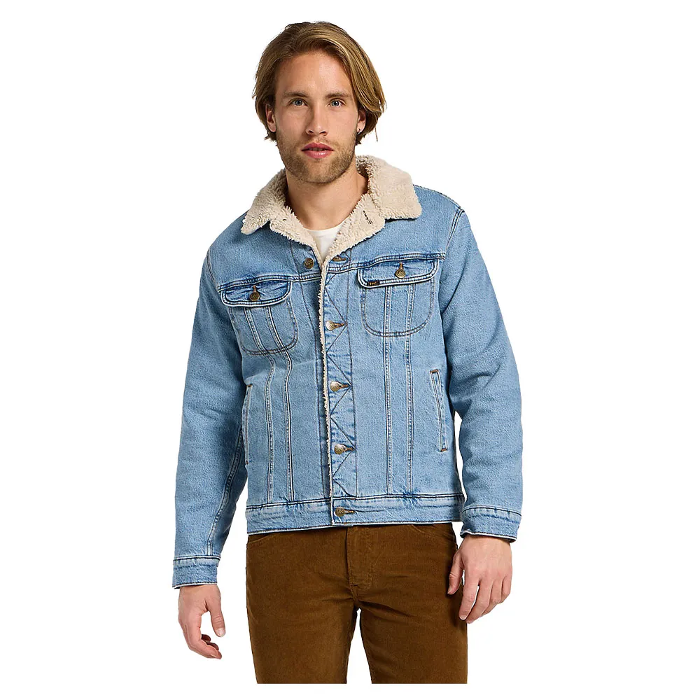 

Куртка Lee Sherpa denim, синий