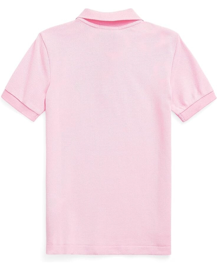 Поло Polo Ralph Lauren Kids Cotton Mesh Polo Shirt, цвет Carmel Pink — фото 2