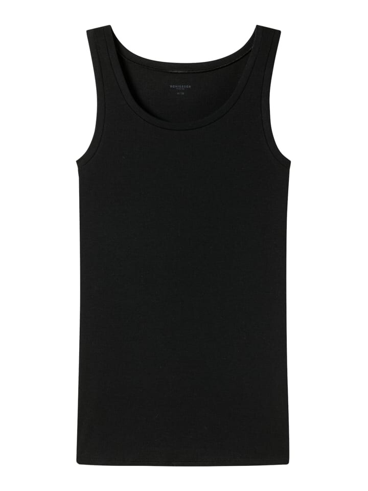 

Топ Schiesser Tank Pure Rib, черный