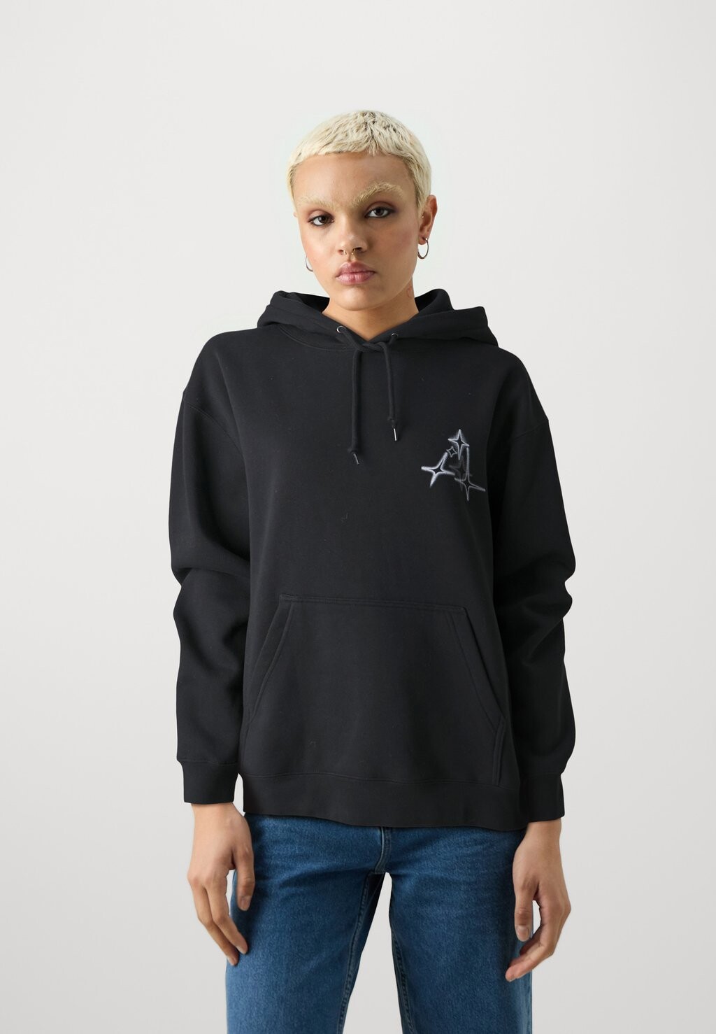 

Толстовка GLEAM HOODIE UNISEX HUF, черный