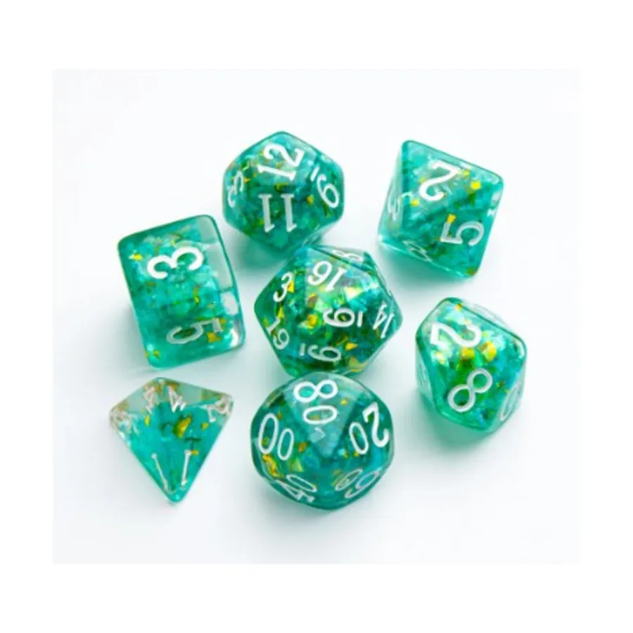 

Набор кубиков Poly — мятный (7), Dice (GameGenic)