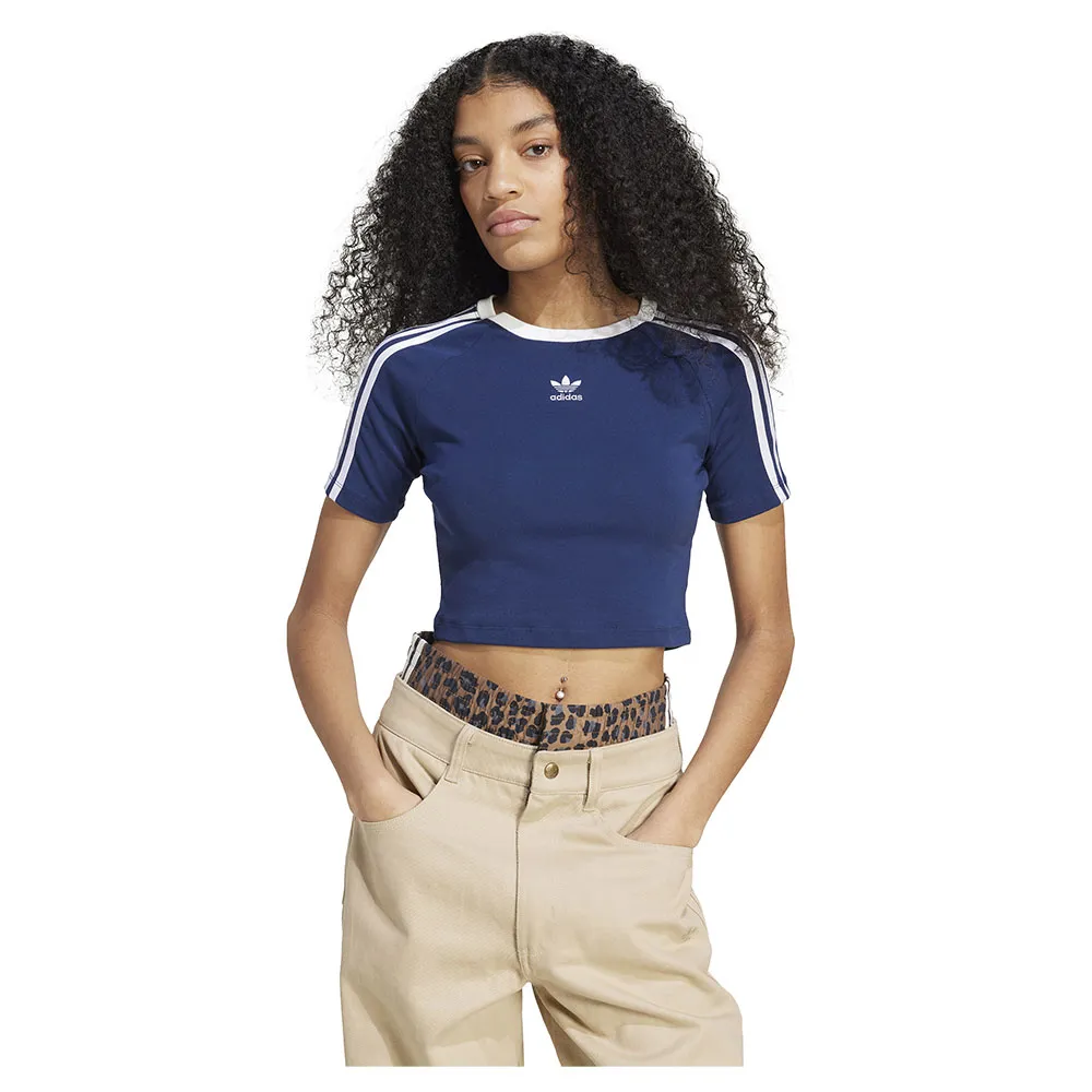 

Футболка с коротким рукавом adidas Originals 3 Stripes Baby, синий