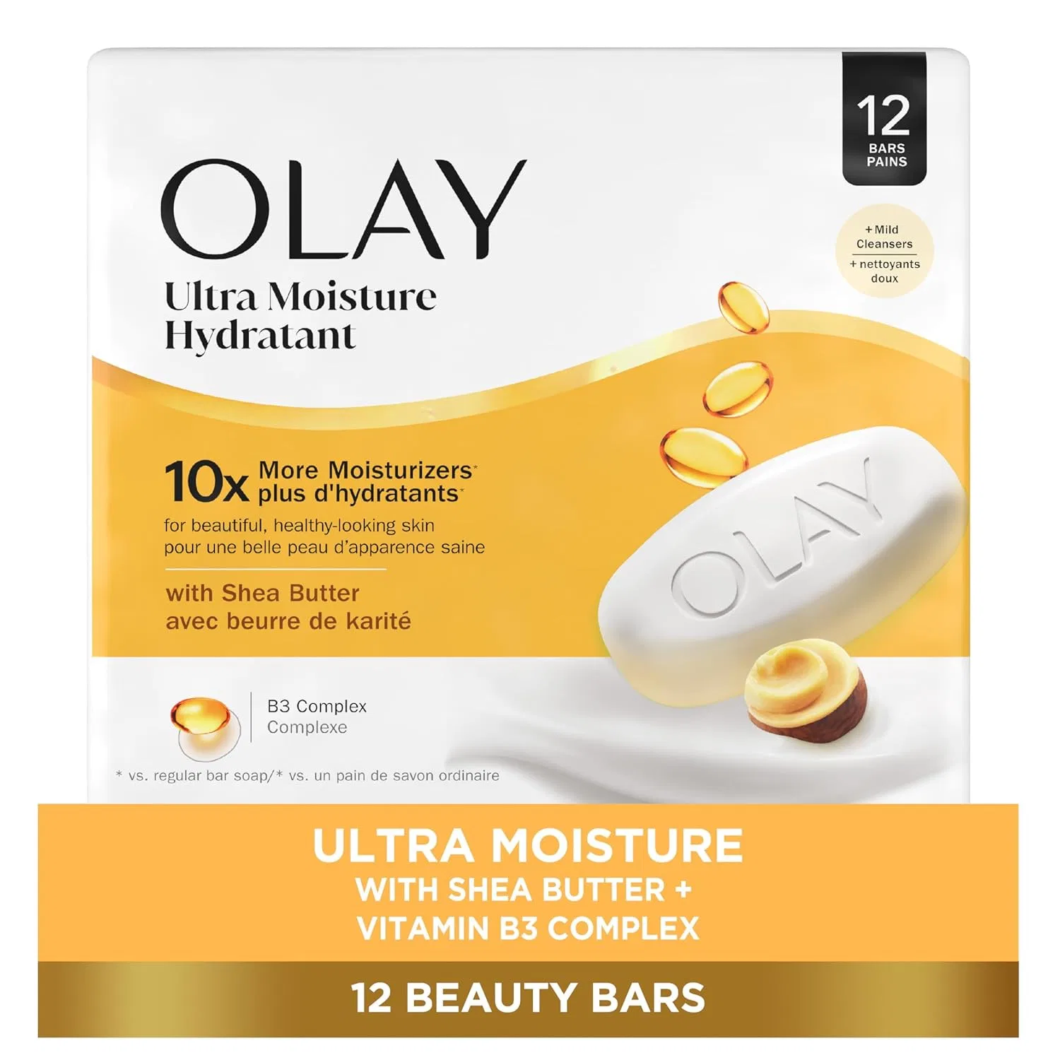 Мыло Olay Ultra Moisture с маслом ши (12 штук) Olay