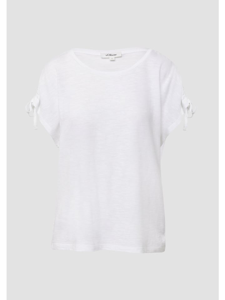 

Футболка в цвете 0100_white s.Oliver, Белый, Футболка в цвете 0100_white s.Oliver