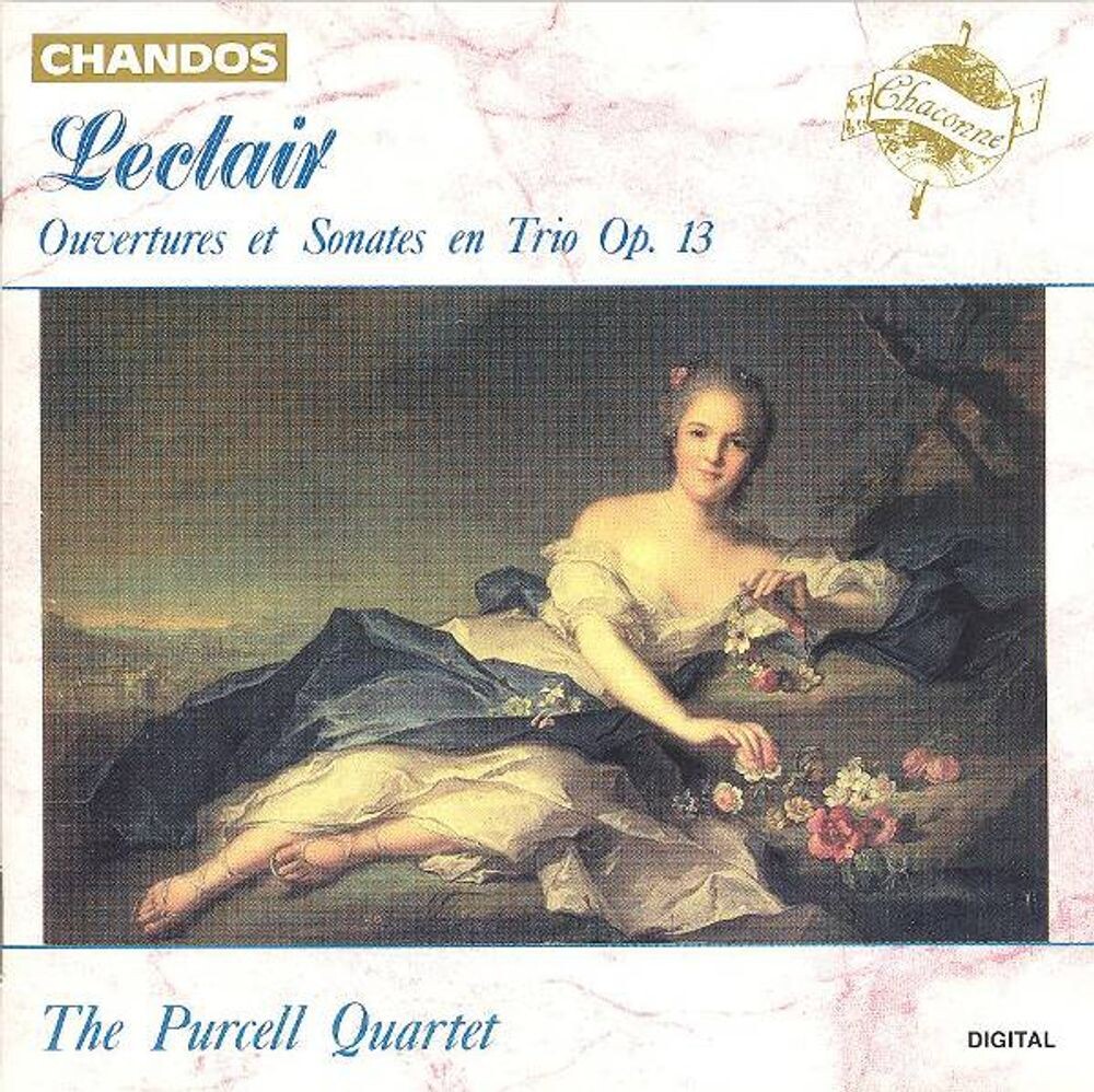 

Диск CD Leclair: Ouvertures Et Sonates en Trio Op. 13 [Import] - Jean-Marie Leclair, Purcell Quartet