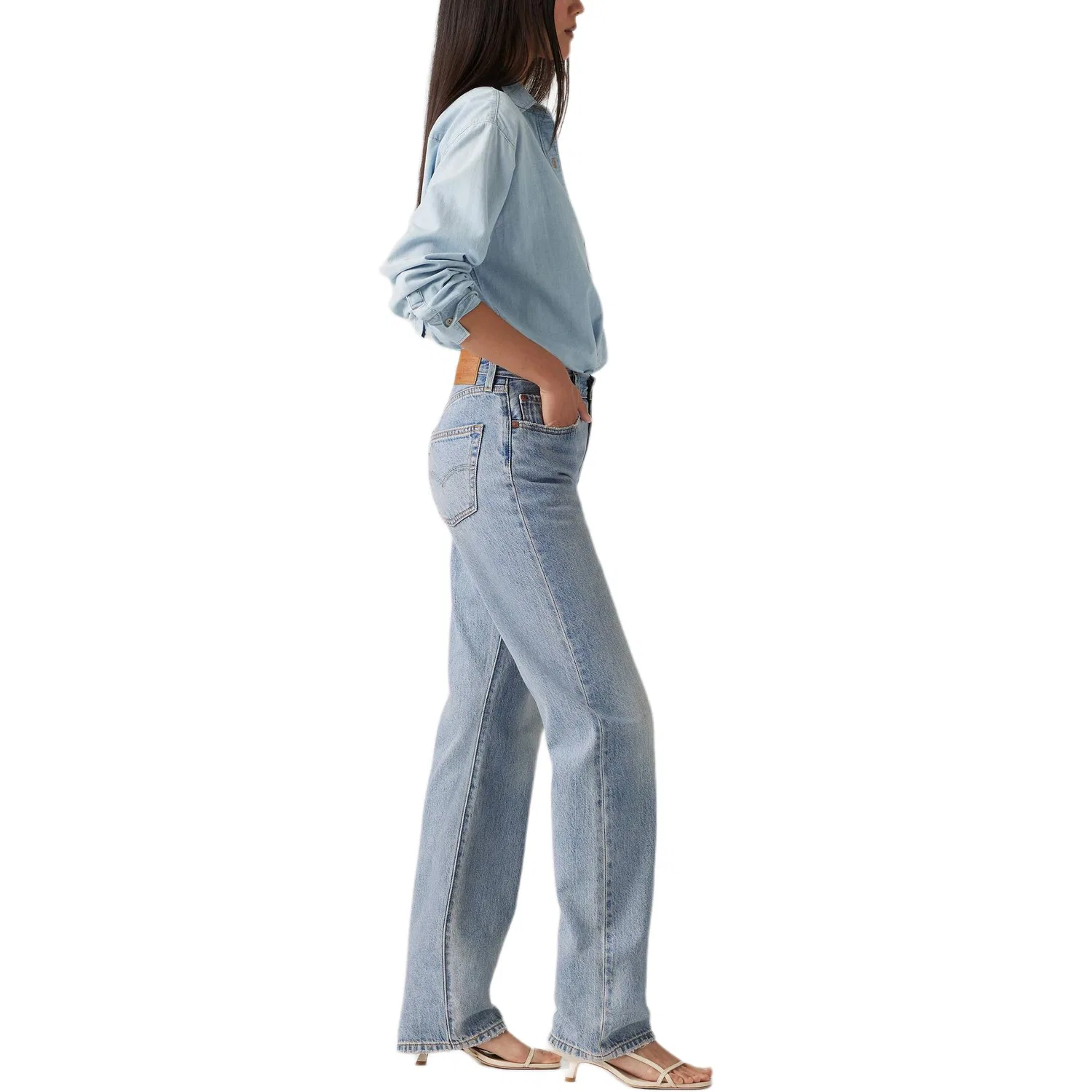 Джинсы 90s Fit Levis Blue — фото 4