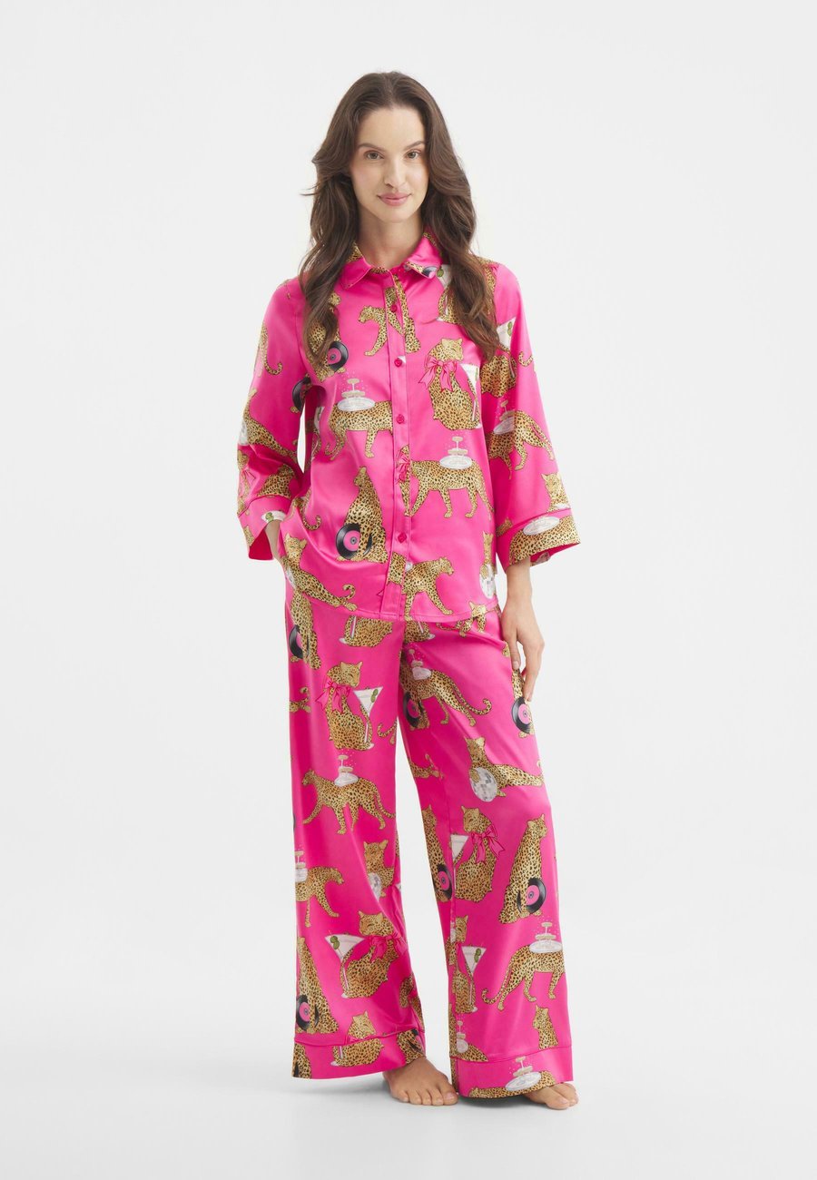 

Пижамный комплект Chelsea Peers LEOPARDS SET, Pink