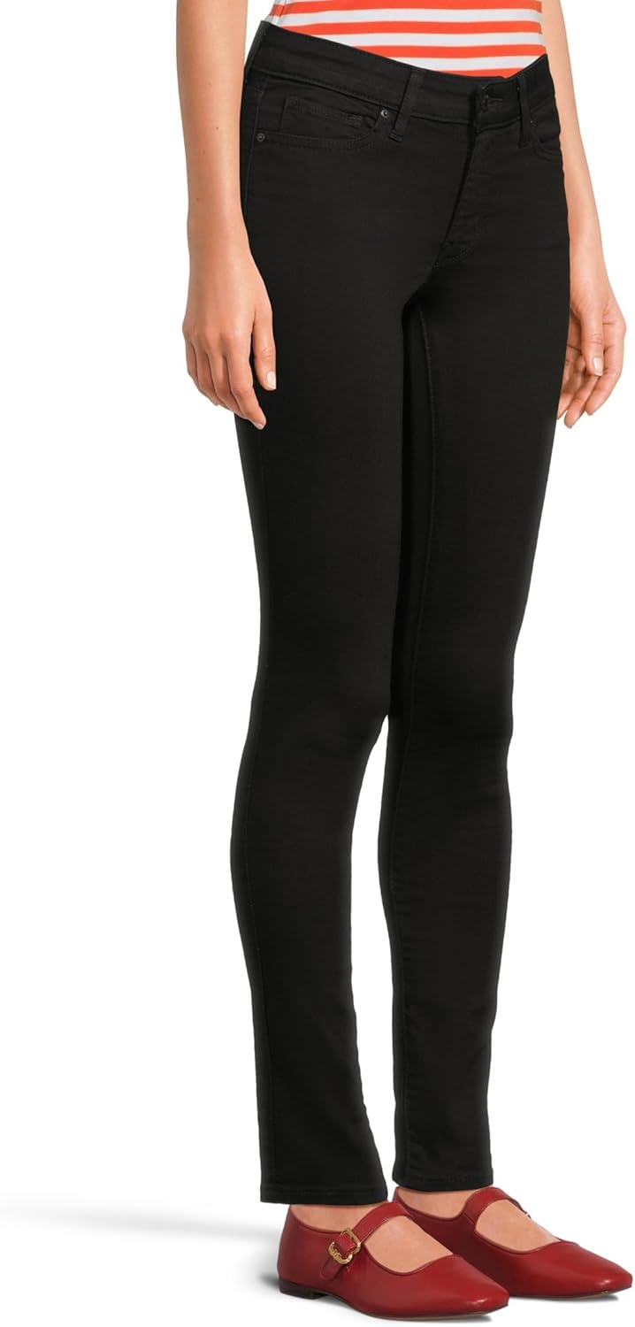 Женские суперузкие джинсы Levi's 720 с высокой талией, Soft Black — фото 2
