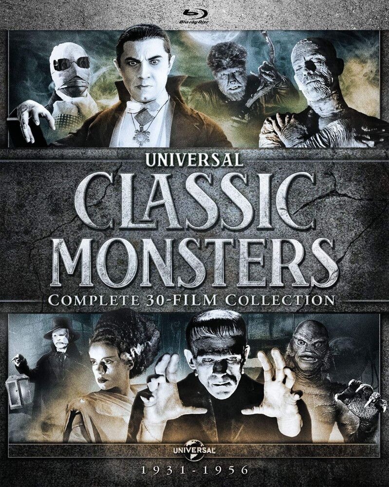 

Диск Blu-ray Universal Classic Monsters: Co