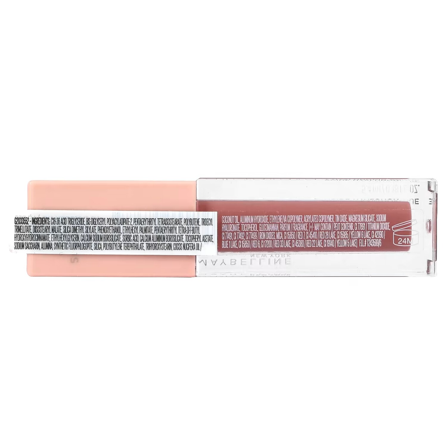 

Блеск для губ с гиалуроновой кислотой Maybelline Lifter Gloss 004 Silk, 5,4 мл