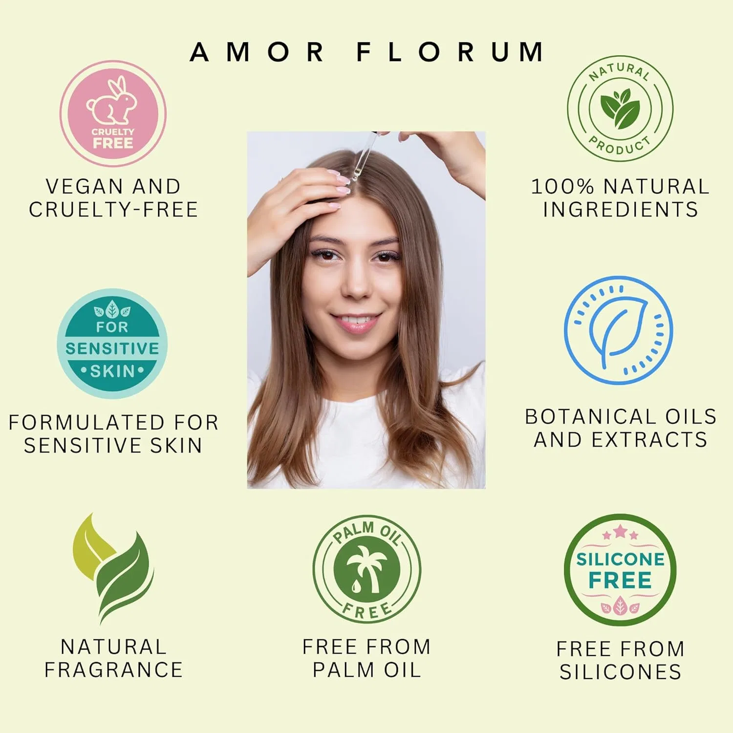 Эликсир для волос Hair Active Elixir с тимьяном, розмарином и кедром, 100 мл Amor Florum — фото 3