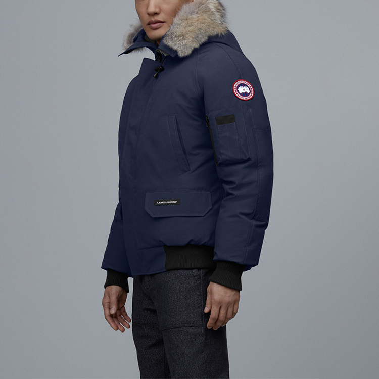 Пуховик зимний мужской серии Chilliwack лазурно-голубой Canada Goose, лазурно-океанический синий — фото 4