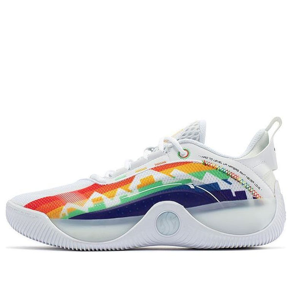 

Кроссовки ag lvl up 1 aaron gordon 'white rainbow' 361 Degrees, белый