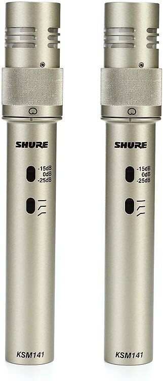 

Конденсаторный микрофон Shure KSM141 / SL Stereo (Pair)