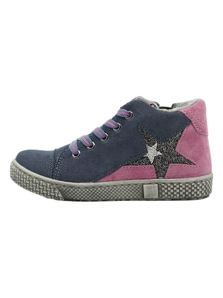 

Высокие кроссовки lamino Leder, цвет dunkelblau/pink