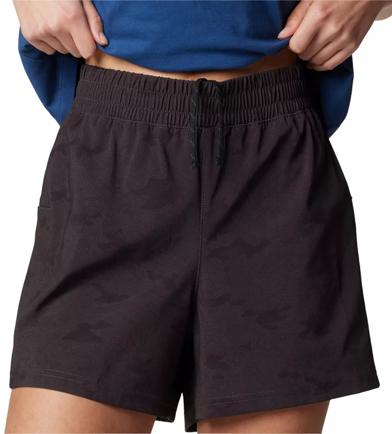 

Женские шорты Columbia PFG Uncharted, цвет Shark Uncharted Waters