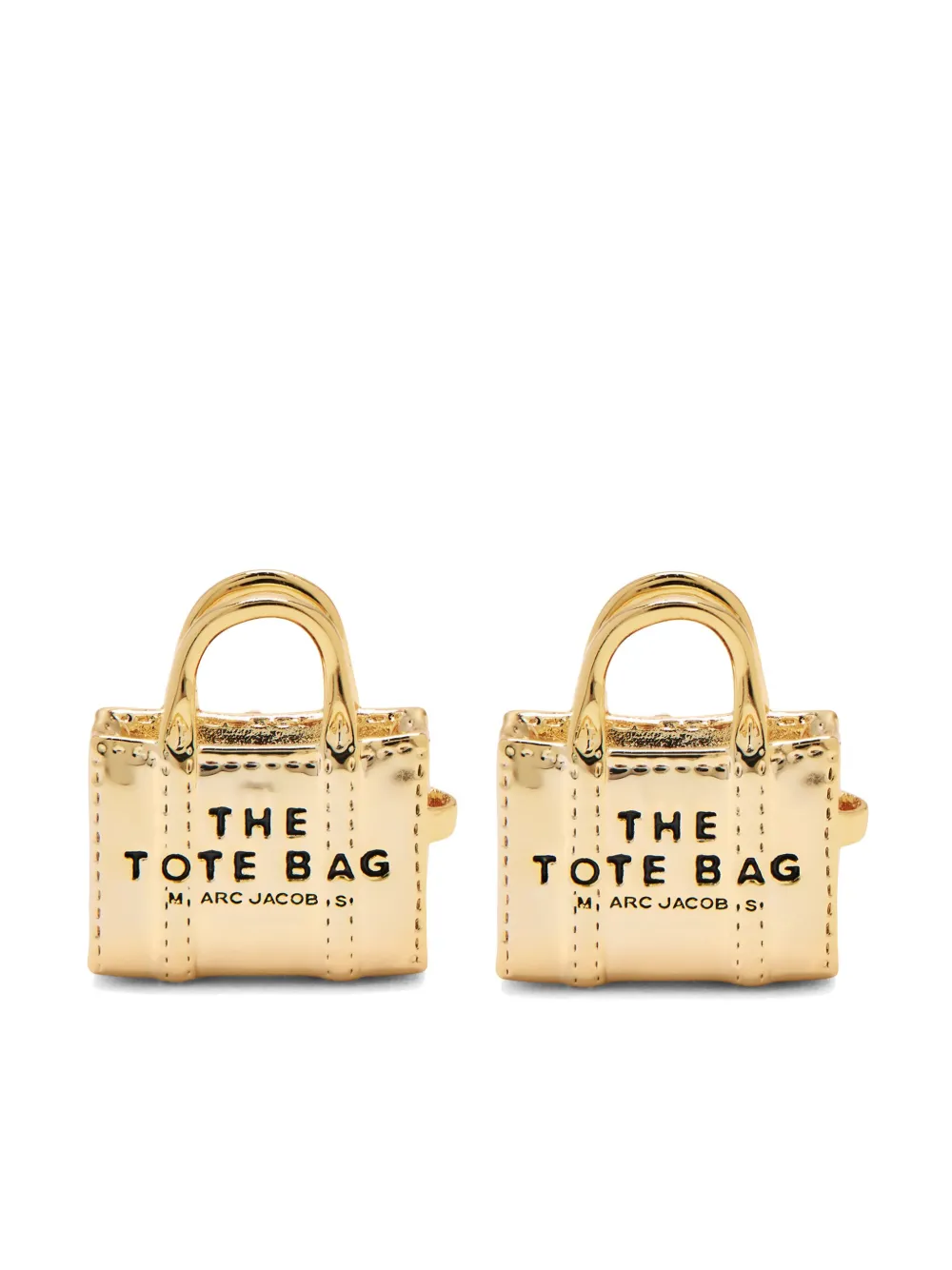 

Серьги-гвоздики Tote Bag MARC JACOBS, золотой