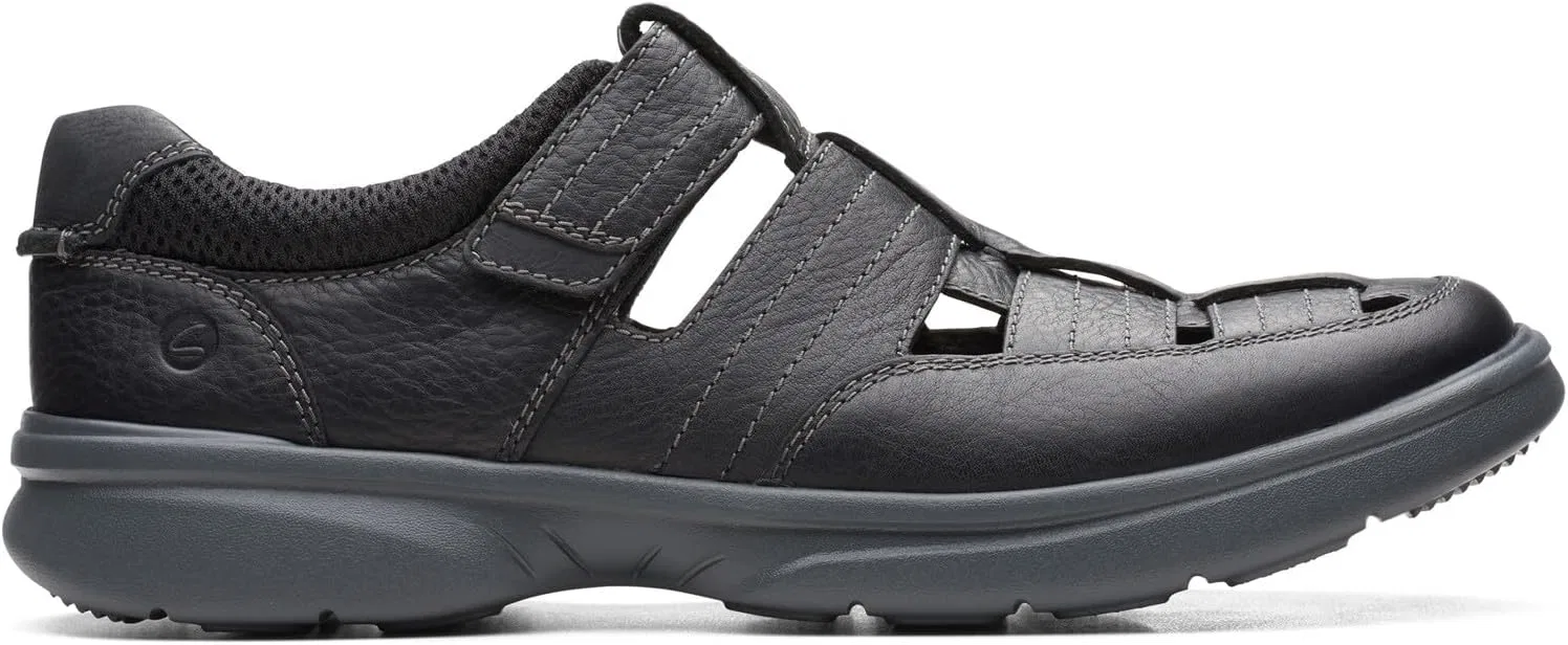 Мужские туфли Clarks Bradley Cove, Black Rolled Leather — фото 3