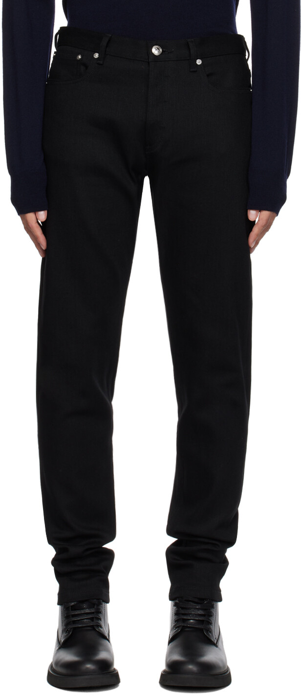 

Черные джинсы Petit New Standard A.P.C., цвет Black