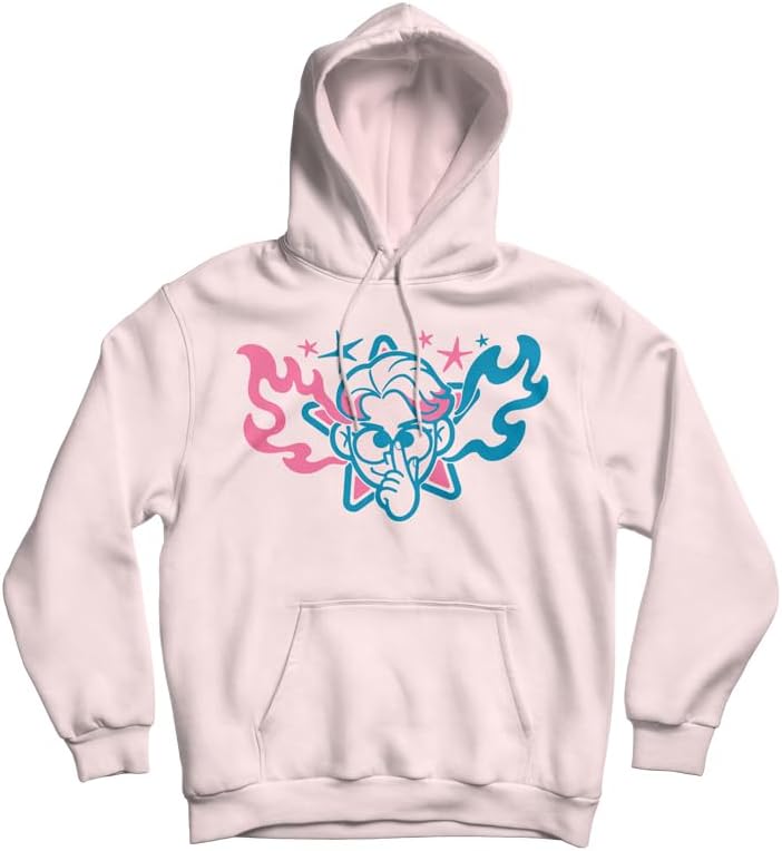

Новая японская профессиональная рестлинговая толстовка Shota Unno x Nielsen Collaboration Pullover Hoodie King Of Sports∞New Japan Pro-Wrestling, розовый
