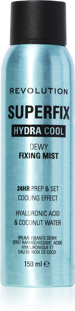 

Superfix Hydra Cool спрей для фиксации макияжа с увлажняющим эффектом Makeup Revolution, 150 мл