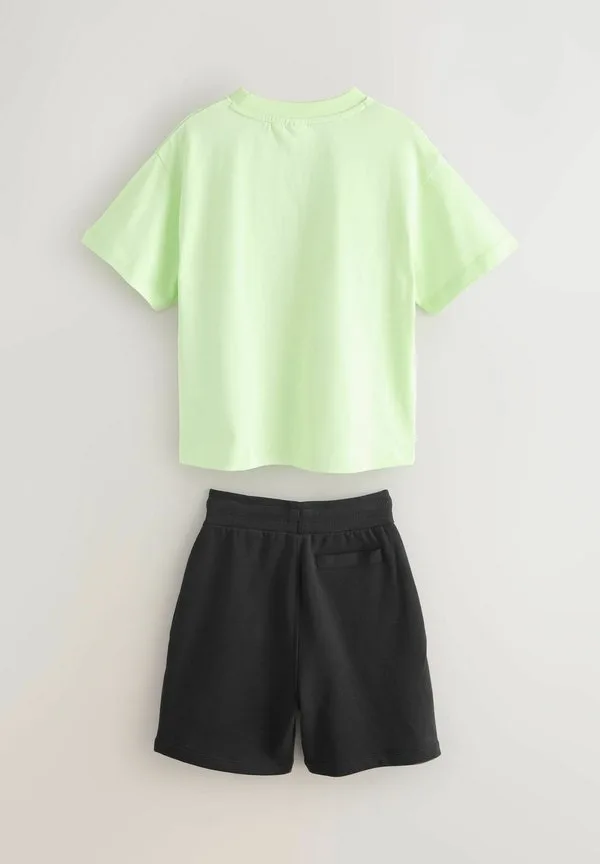 Спортивные штаны стандартного кроя Baker By Ted Baker, Lime Green/Black — фото 2