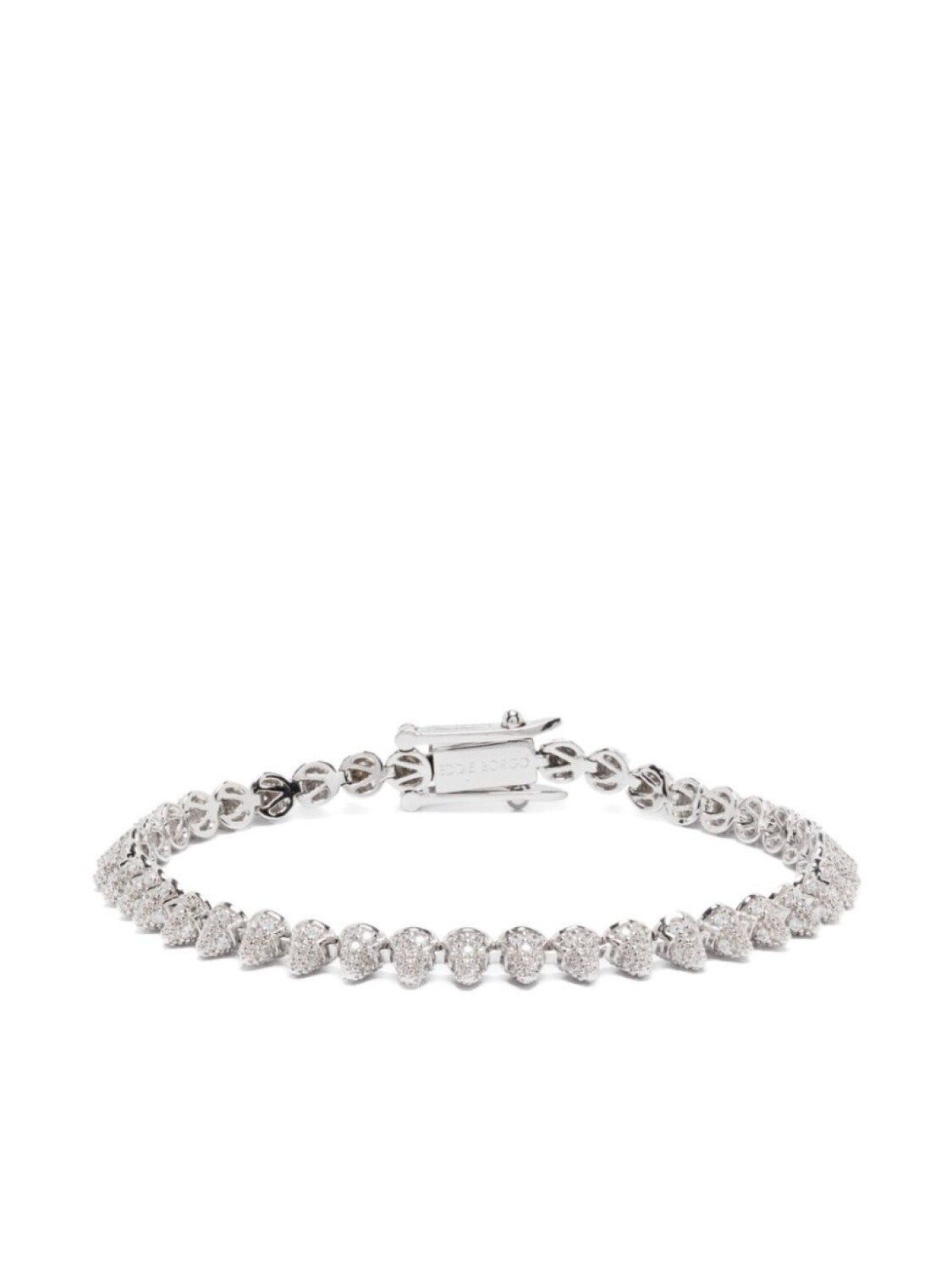 

Теннисный браслет Pavé Cone Eddie Borgo, серебряный