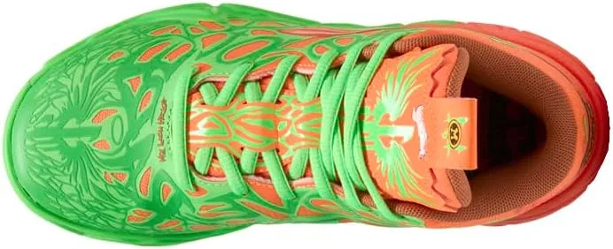 Детские кроссовки для мальчиков с принтом Teenage Mutant Ninja Turtles PUMA, Green — фото 4