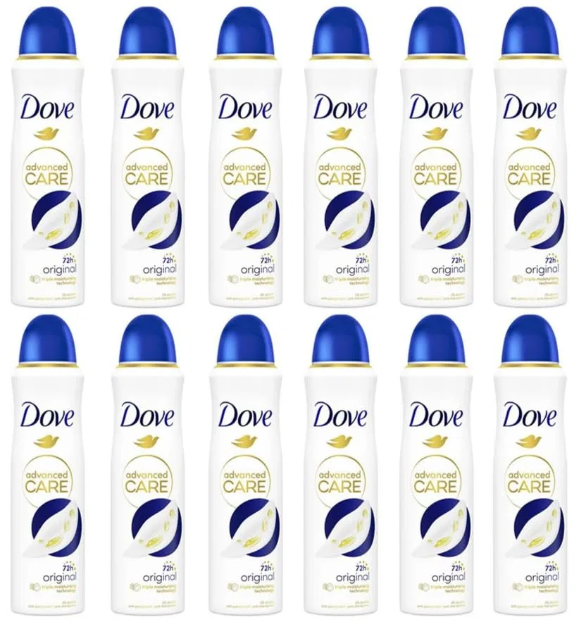 Дезодорант-антиперспирант Dove Advanced Care Original, 150 мл, 12 шт