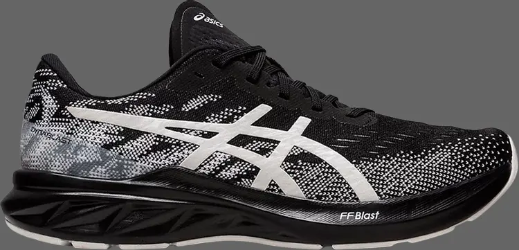 

Кроссовки dynablast 3 'black white' Asics, черный